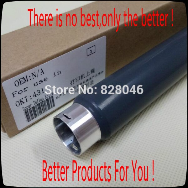 Para Oki B512 B411 B412 B431 B432 MB461 MB471 MB472 MB491 fusor superior rodillo para Oki 411, 412, 431, 432, 461, 471, 472, 491 de