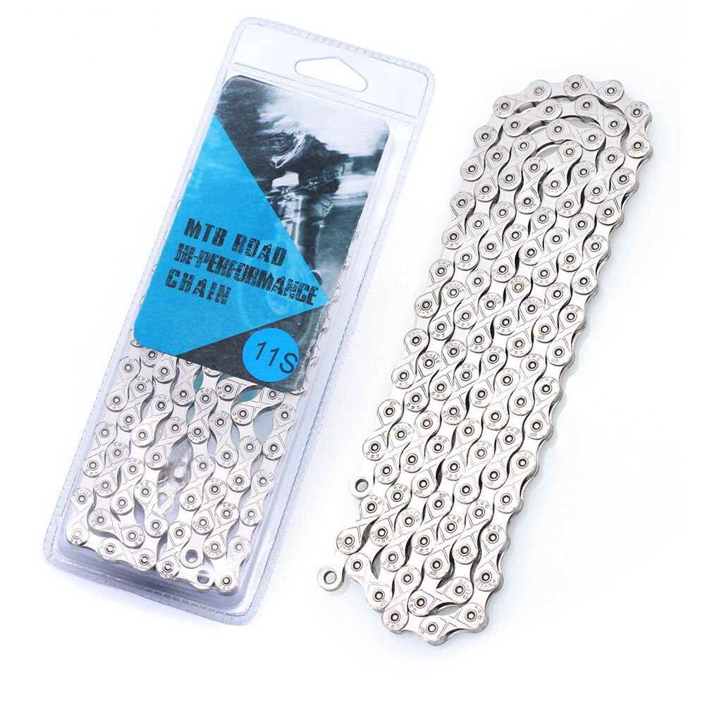 Bicycle Chains 6 7 8 9 10 11 Speed Mountain Road Bike Electroplated Chain Part Cycling 24/27/30 Variable Speed Bicycle Chain