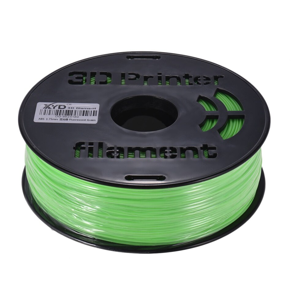 Filaments colorés d'impression de couleur irisée de diamètre du Filament 1.75mm d'abs de 1 KG/bobine pour des imprimantes 3D dessinant des stylos