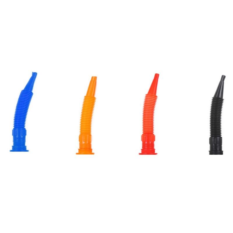 Blå bil tankning tratt montera slang byt ut bensin motor olja tillsats gårdsmaskin använd anti-läckage påfyllningsförsörjning