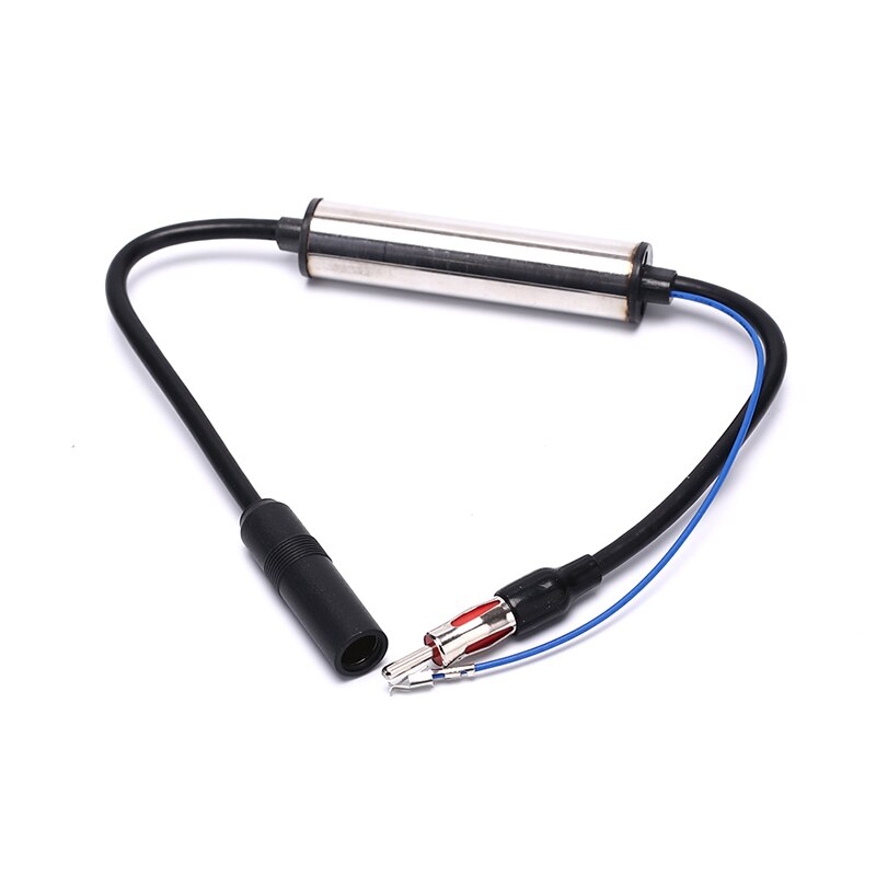 Car Antenna Cable FM Antenna Signal Amplifier Antenna Signal Amplifier Plug Radio FM Inline Signal Amplifier Booster Extension