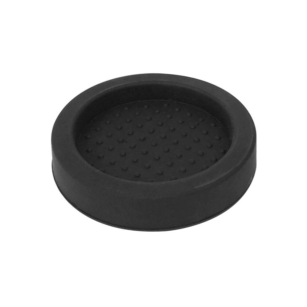 1 stk flot espresso kaffe tamper silikone rund tamper måtte (uden kaffe tamper) diameter stor: Sort