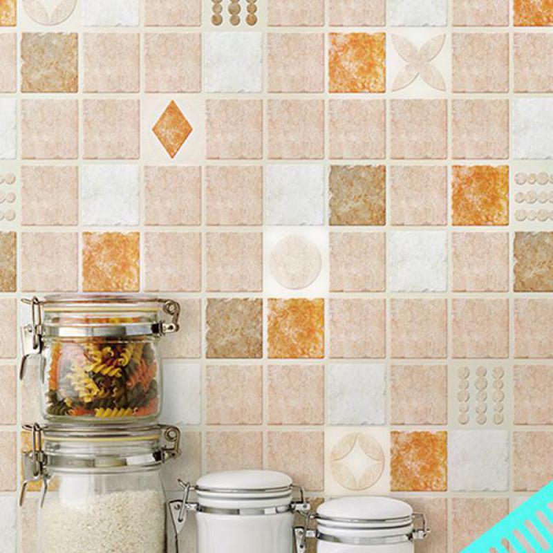 Kitchen Mirror Decal Adhesive Wall Paper Borders Wallpaper Border Kids 3d Papel Decorativo Adhesivo Para Cocina Sticker Wall: 2