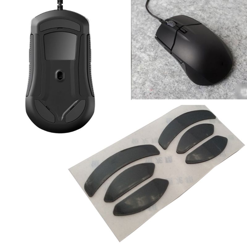 2Pcs 0.6 millimetri di Spessore Sostituire Piedi Del Mouse Del Mouse Per per SteelSeries Sensei 310 Del Mouse