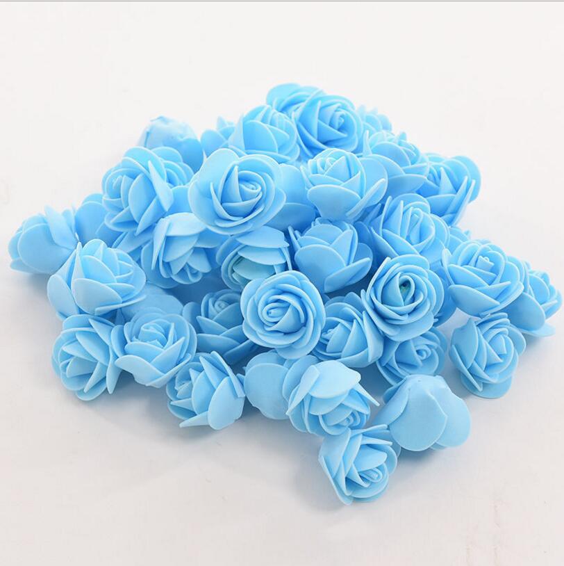 50 STUKS Kunstmatige Bloem Hoofd Handgemaakte DIY Bruiloft Woondecoratie Multi-gebruik PE Foam Rose: 3