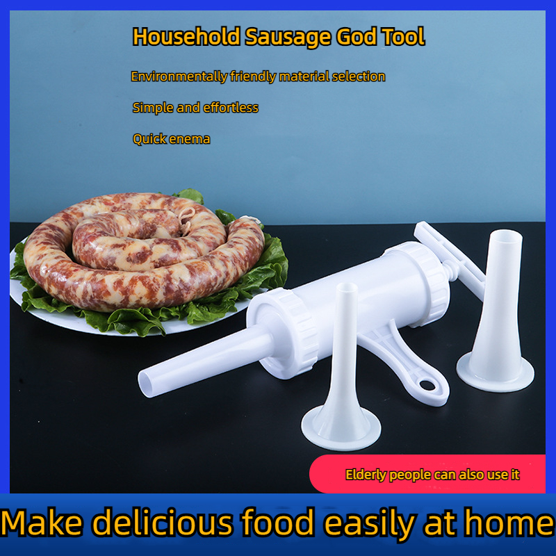 Huishoudelijke Handleiding Klysma Machine, Hand Duw Worst Vulgereedschap, Worstmachine, Kleine Worst Vulapparaat