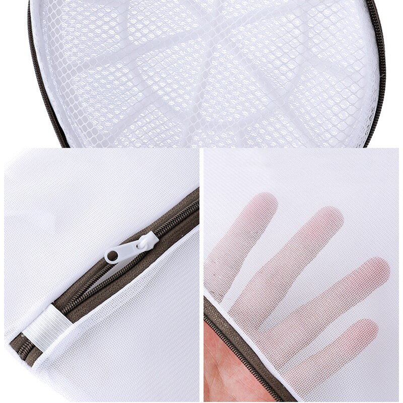 Sqinans Washing Machine Mesh Laundry Bags Reusable Small Ziplock Bag Net Bra/Socks/Clothes Wash Bag Travel Clothes Organizer Bag