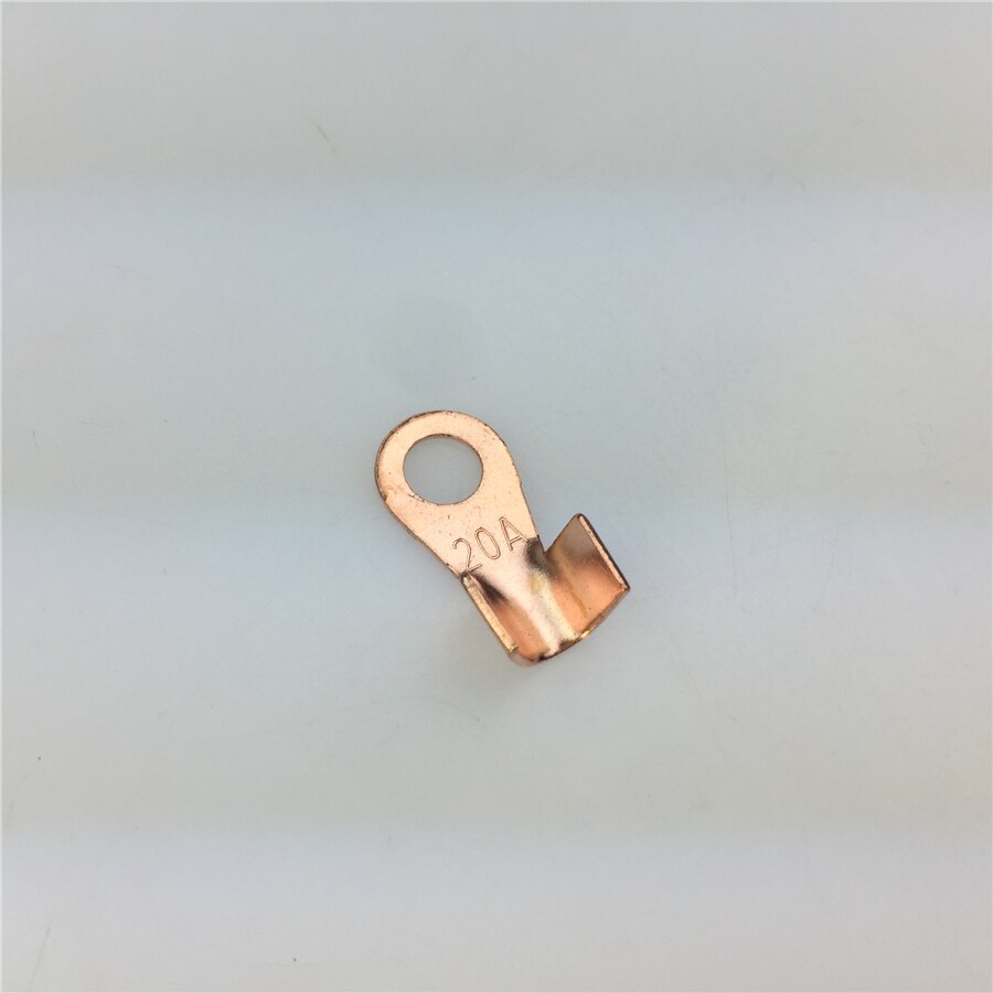Accesorios para motocicleta de coche eléctrico STARPAD 20A pieza gruesa de material de cobre puro batería oreja, línea oreja, 6,5mm de apertura