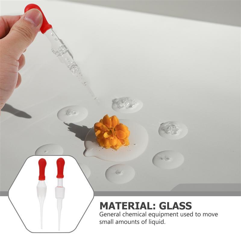 10pcs Glass Droppers Dropping Pipettes Laboratory Pipettes Liquid Pipettes