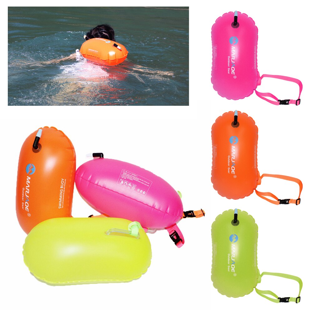 3 Color Swimming Tow Float Float Buoy Air Dry Bag Swimming Trainning Safety Mark Inflatable Flotation Bag