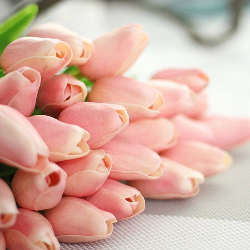 Kunstmatige Tulpen Bloemen Huis Tuin Decoratie Real Touch Bloem Boeket Verjaardagsfeestje Bruiloft Decoratie Nep Bloem