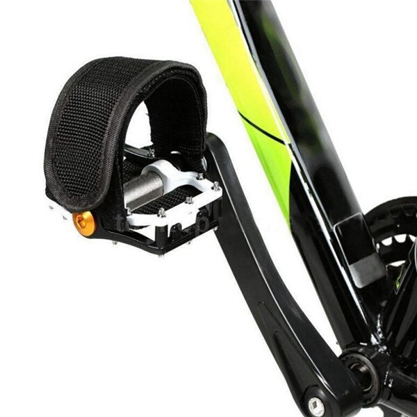 1/2pc Nylon Bicycle Pedal Belt Toe Clip Strap Belt Adhesivel Pedal Tape Fixed Gear Bike Cycling Fixie Cover Bike Pedal Straps: 1PC