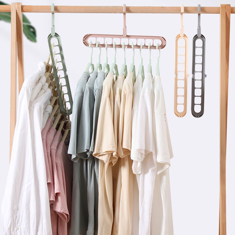 Cintre pour vêtements | Organisateur de placard, gain de place, cintre multi-port, porte-vêtements en plastique écharpe cabide cintres de rangement pour vêtements
