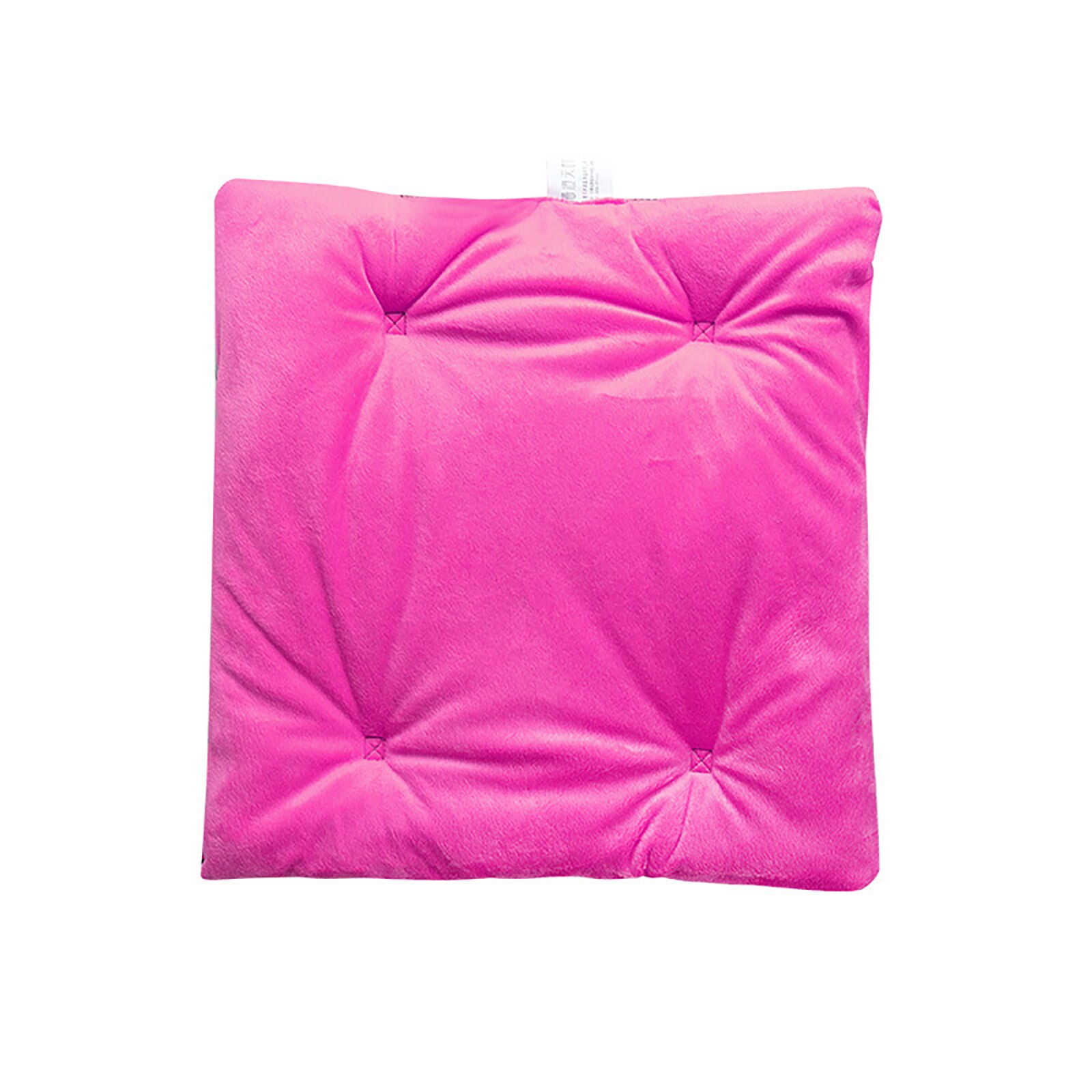 Electric Heating Seat Cushion Office Heating Cushion Usb Car Seat Heating Sofa Outdoor Garden Thick Cotton Home Decor #YJ: Red