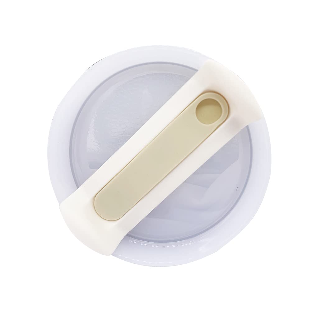 For Stanley Cup Cover Spill Proof Splash Resistant Tumbler Stainless Steel Car Mug Handle Straw Tumbler Lid Compatible Stainless: VIOLET/紫罗兰