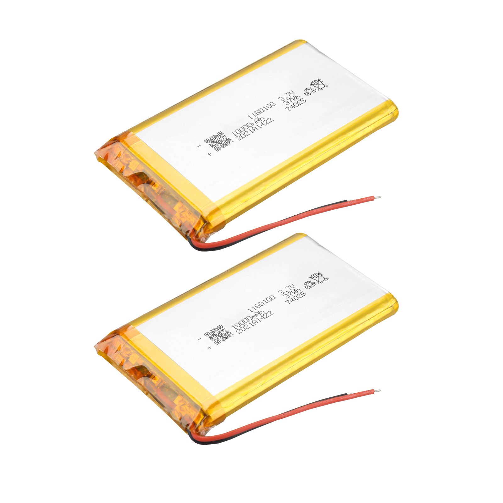 3.7V 1160100 lithium polymer battery 10000mAh mobile power rechargeable battery: 2 Battery
