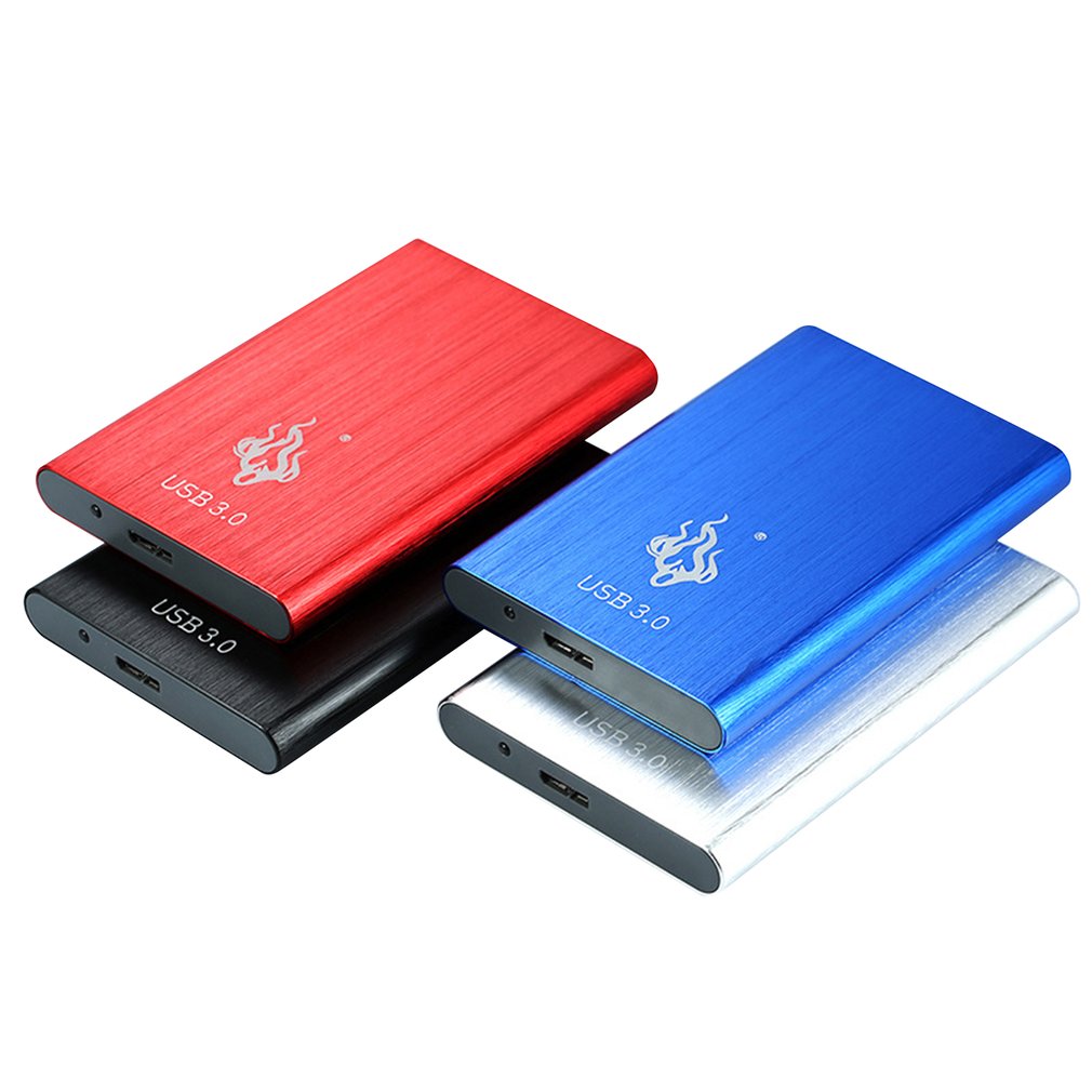 Bærbar harddisk 500gb/1tb/2tb mobildrev ekstern harddisk usb 3.0 sataii  (6 gbps) understøttelse af windows/mac/linux