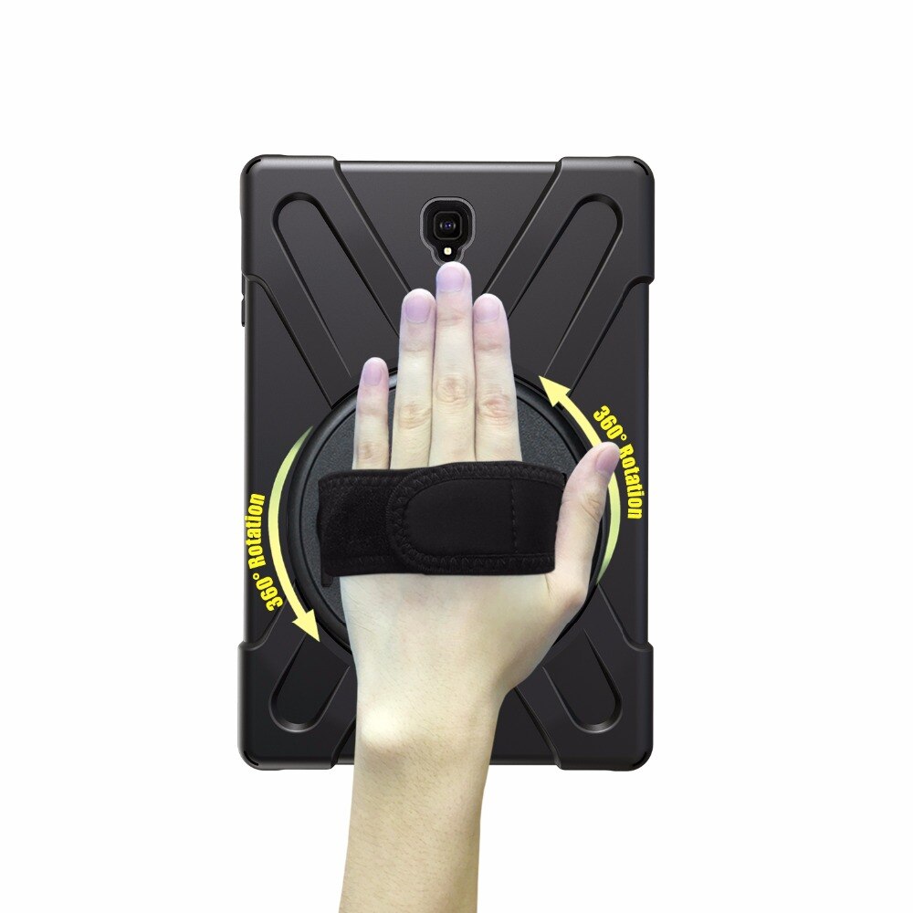 Kotelo samsung galaxy tab  s4: lle 10.5 t830 t835 sm-t830 sm-t835 lapsille lapsille turvallinen vastussuoja rannehihna funda