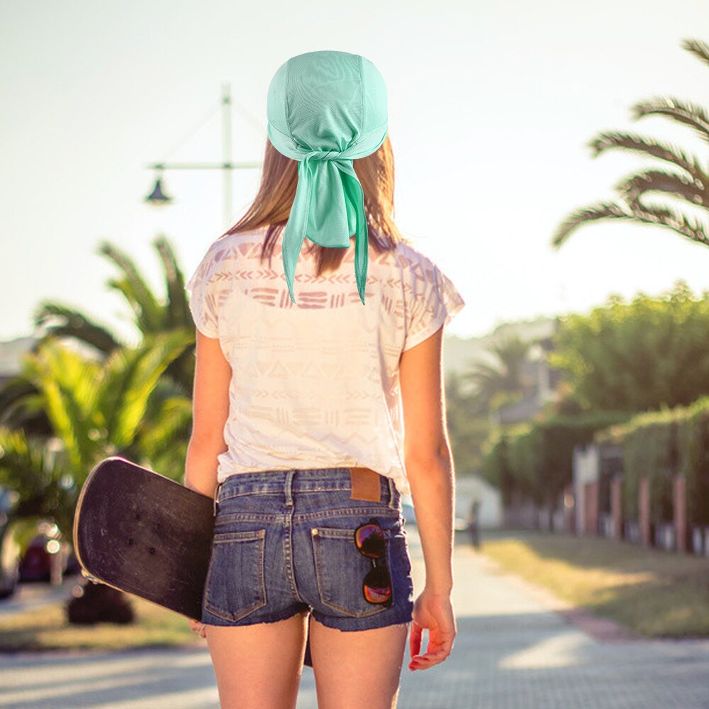 Chapeaux de Pirate pour hommes, casquette de vélo, bonnet de Sport réglable, cyclisme, chapeau d'équitation, écharpe, doublure, Bandana pour femmes