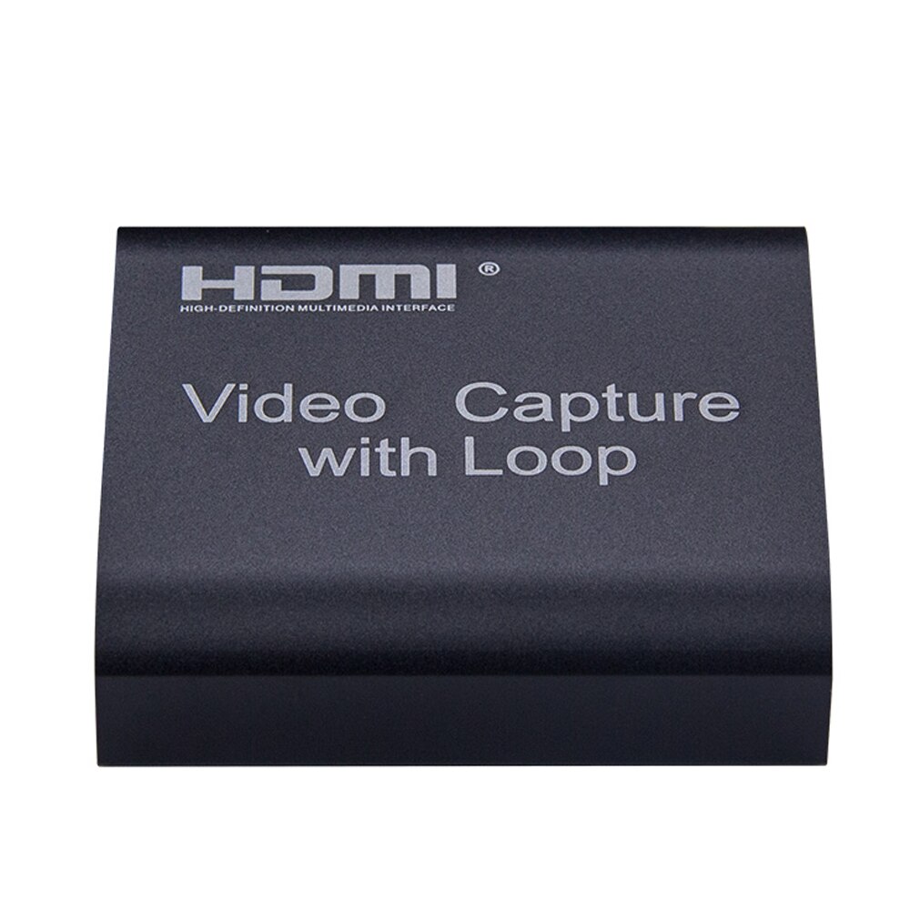 4k input 1080p output hdm i high definition usb video capture card med loop