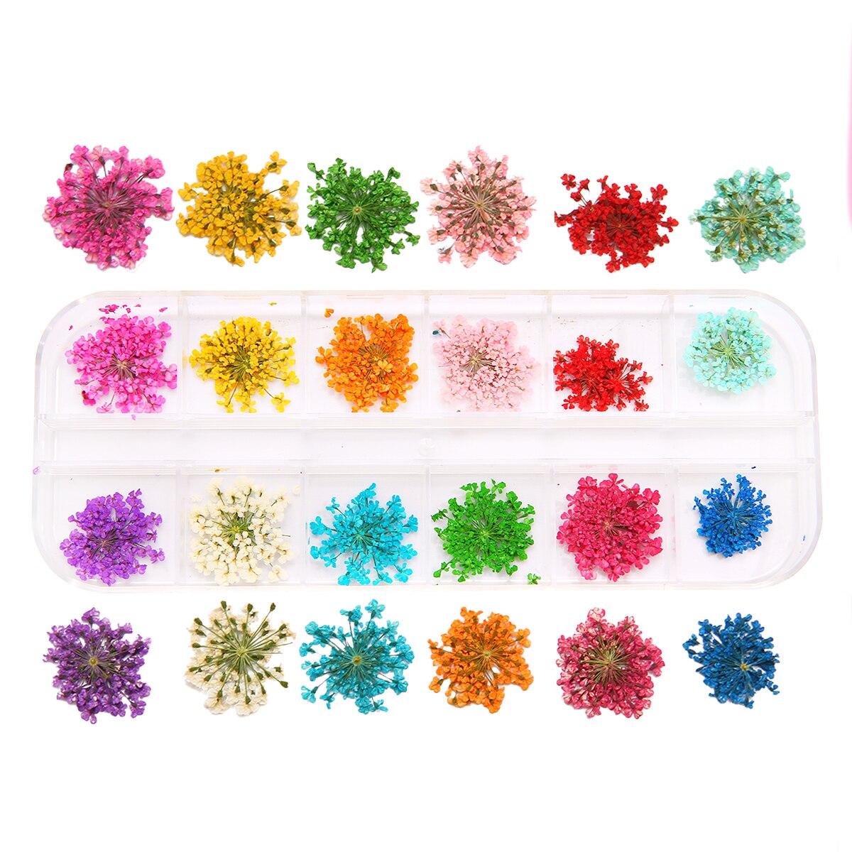 1 Doos Gedroogde Bloemen Droge Planten Voor Hars Mallen Vullingen Epoxy Hars Hanger Ketting Sieraden Maken Craft Diy Nail Art decoratie: Style9