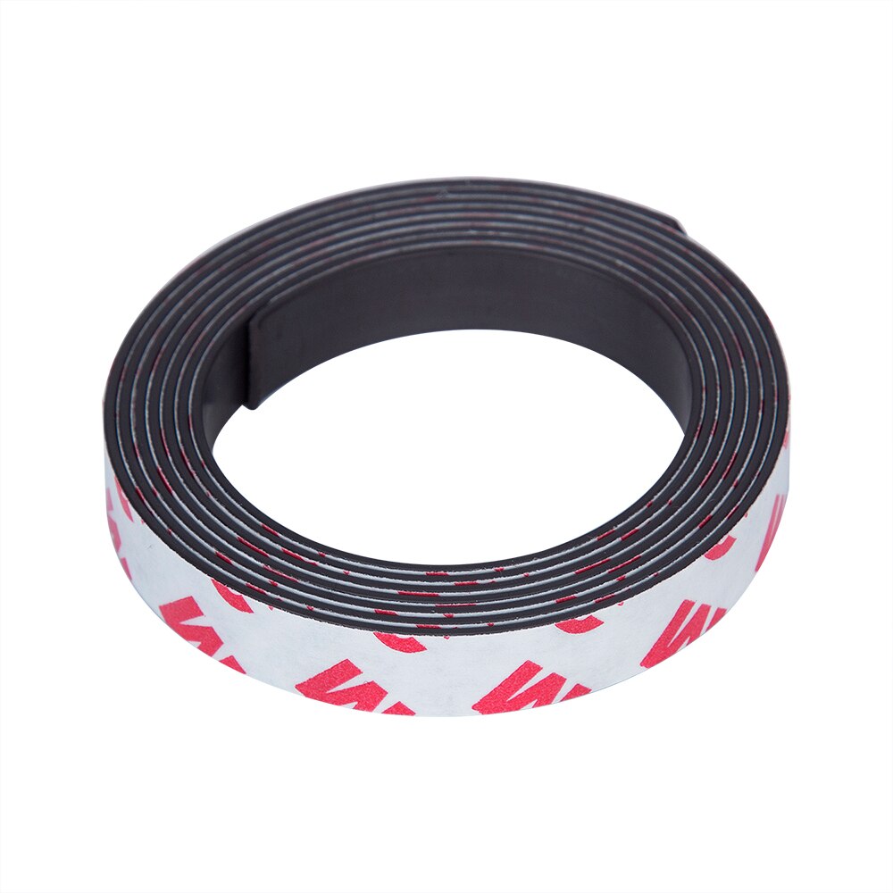 1 Meter Rubber Magnetische 10*1 Mm Tape Breedte 10 Mm Dikte 1 Mm Zelfklevende Flexibele Magnetische Strip rubber Magnetische