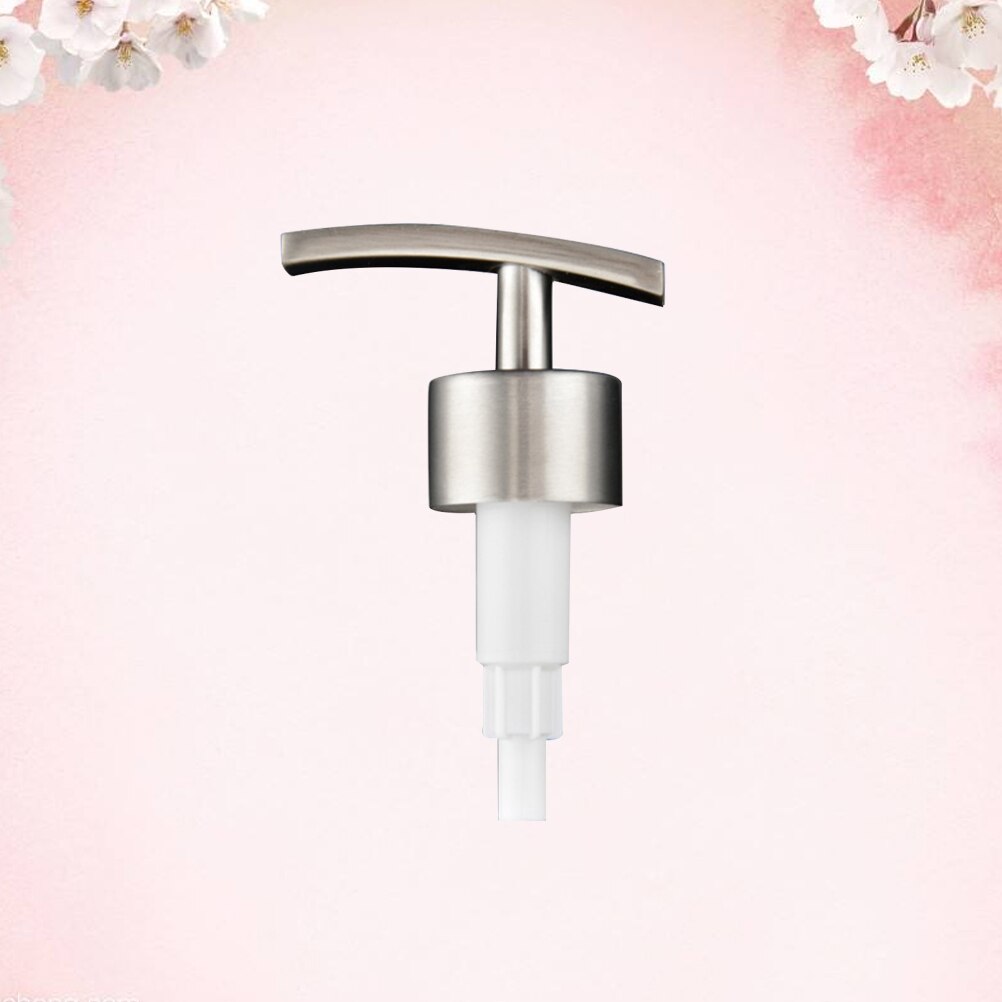 Stainless Steel Lotion Dispenser Pump Travel Bottle Pump for Shampoo Hand Soap Bottles