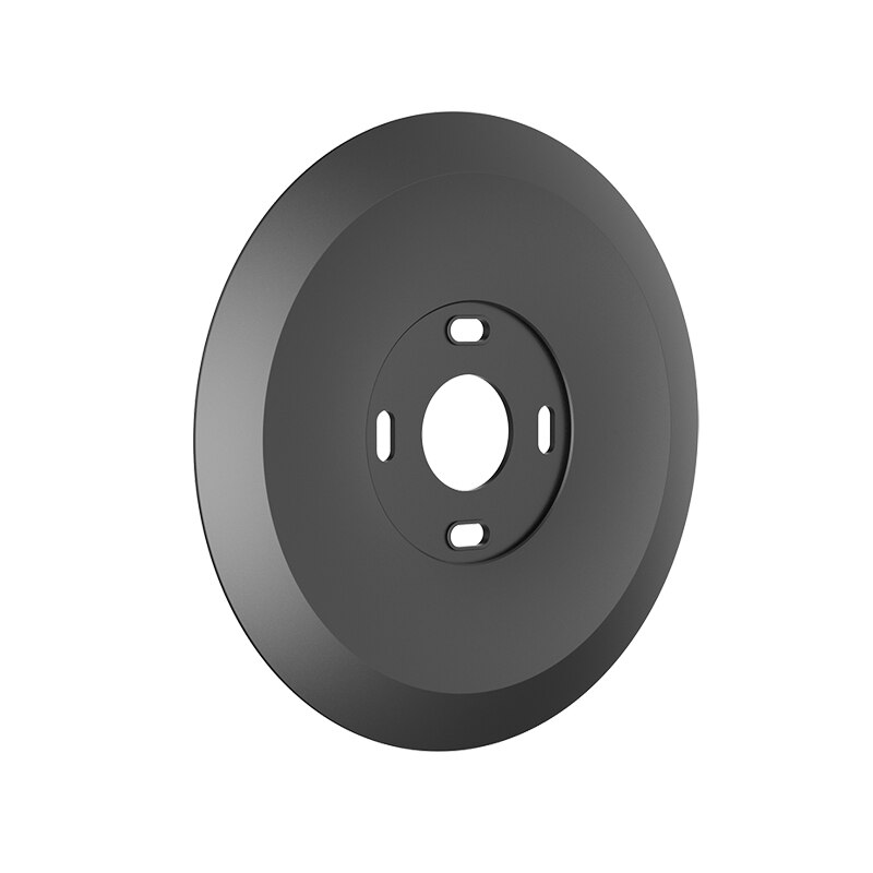 LINGYOU Wall Plate for Google Nest Thermostat Practical and Stylish Decoration Bracket Mount: 1Pack Black