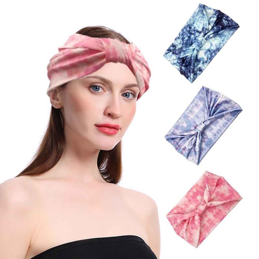 Braided Anti-slip Hair Bands Elastic Sport Headwear Stretch Head Tie Headband Turban Printed Training Band Runing Yoga Hairband