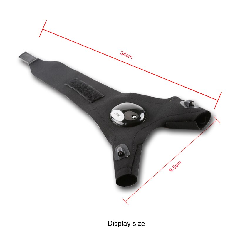 Outdoor vissen magische riem vingerloze handschoen led zaklamp handschoen overleving kamperen wandelen reddingsgereedschap links