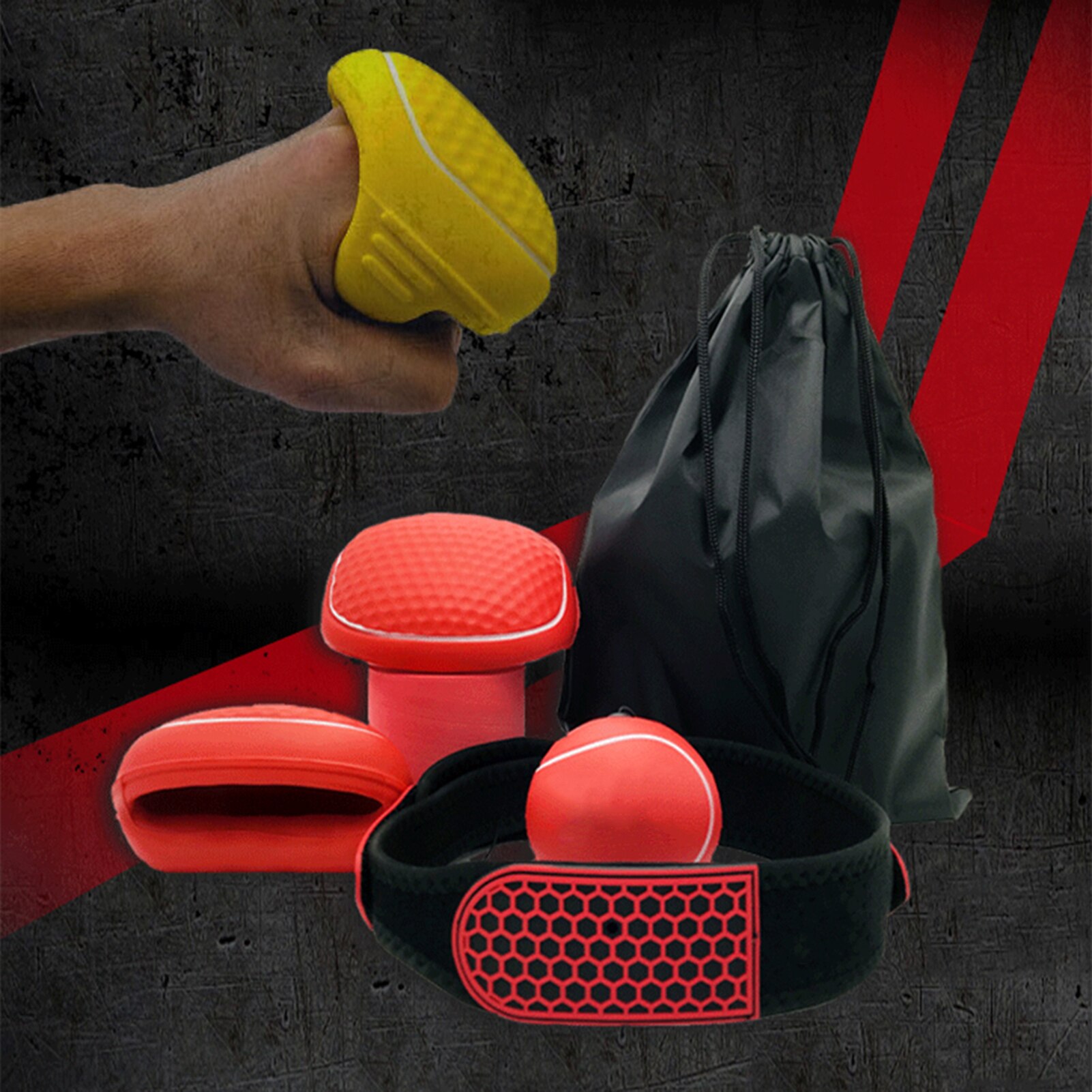 Kids Adult Boksen Vechten Kick Bal Met Hoofdband, Boksen Reactie Bal, Kick Boksen Bal, training Snelheid Reactie, Gewichtsverlies