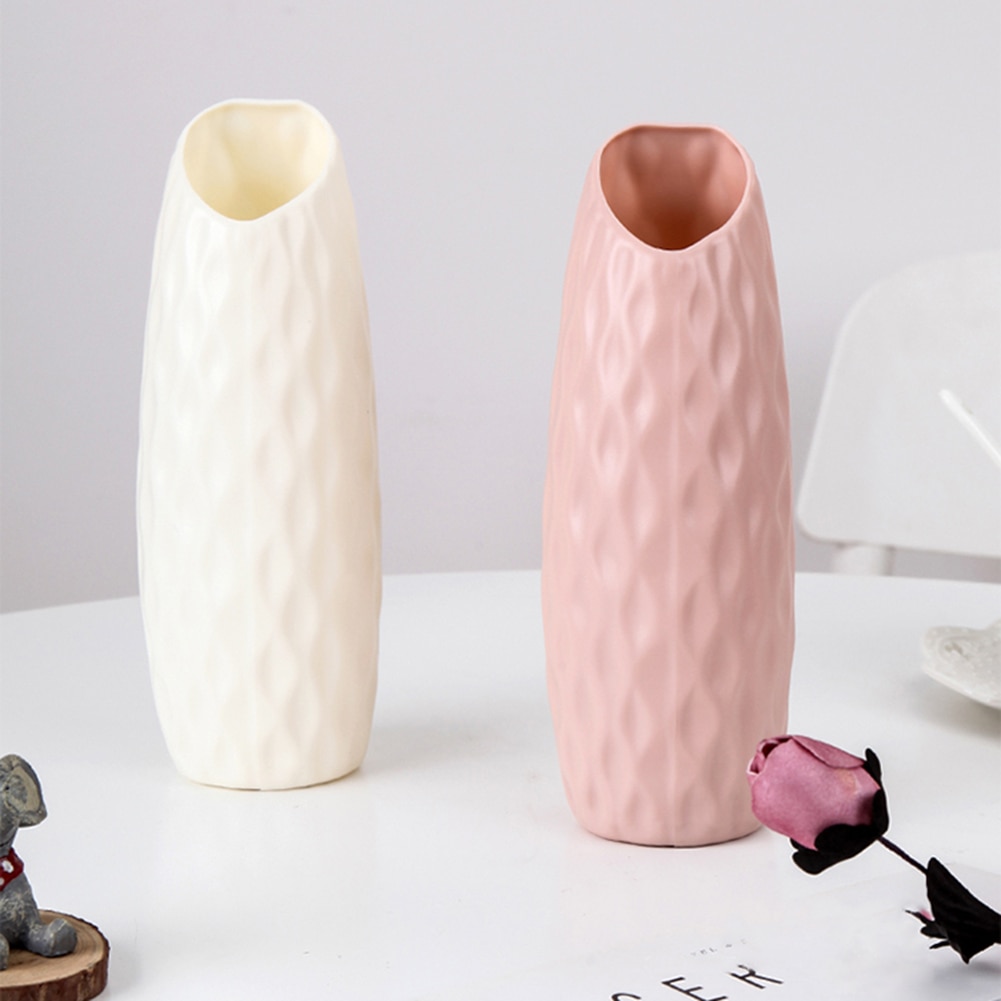 Boligindretning origami plast vaser efterligning porcelæn moderne dekoration til soveværelse  k888