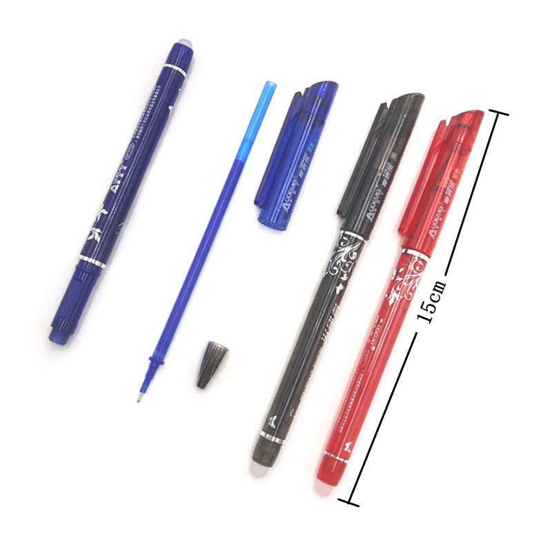 1PCS Erasable Pen Blue / Black / Dark Blue / Red Erasable Pen Office Supplies Student Exam Spare