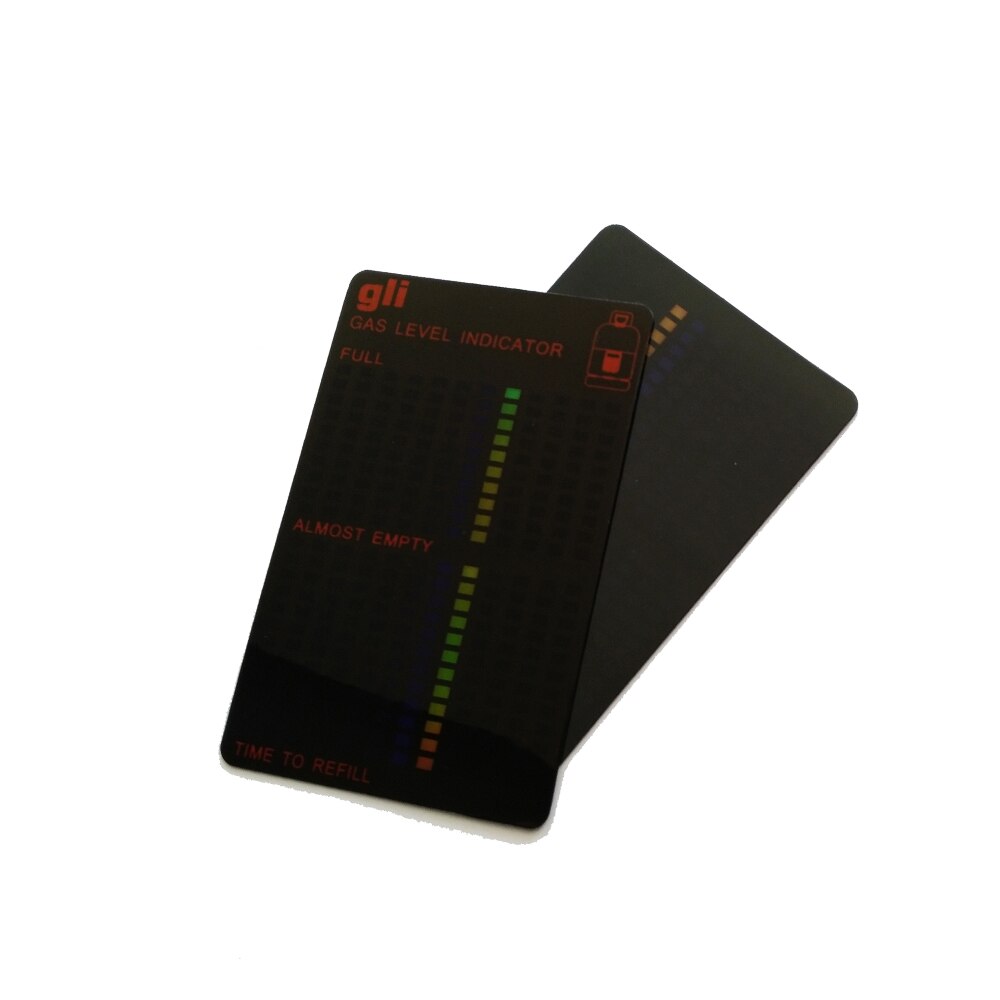 Useful Gas Cylinder Gas Tank Level Indicator Propane Butane Fuel Temperature Measuring Card Tools