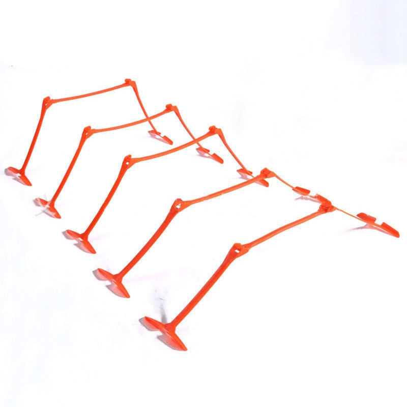5pcs Pack Portable Sports Training Agility Hurdles Soccer Football Plyometric Speed Hurdles Foldable Collapsible Hurdle