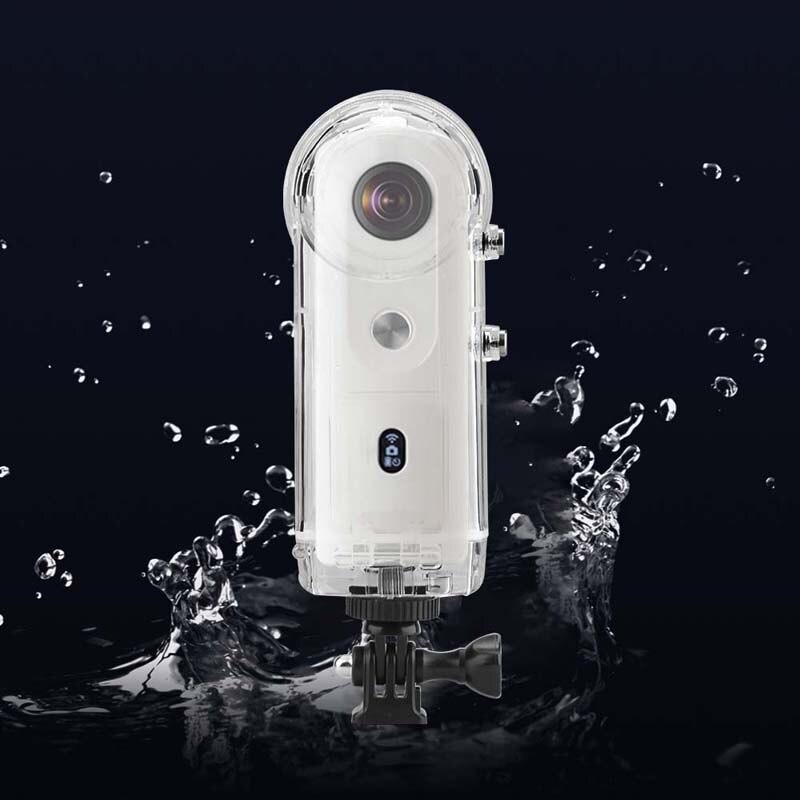 30M étui étanche pour RICOH Theta S /Theta V & SC 360 degrés accessoires de caméra boîtier coque de protection de plongée
