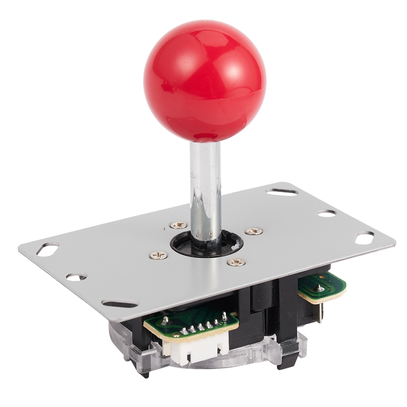 DIY Arcade Joystick Kit USB Computer Joystick with Light Chip 5V Support PC / Android / PS3