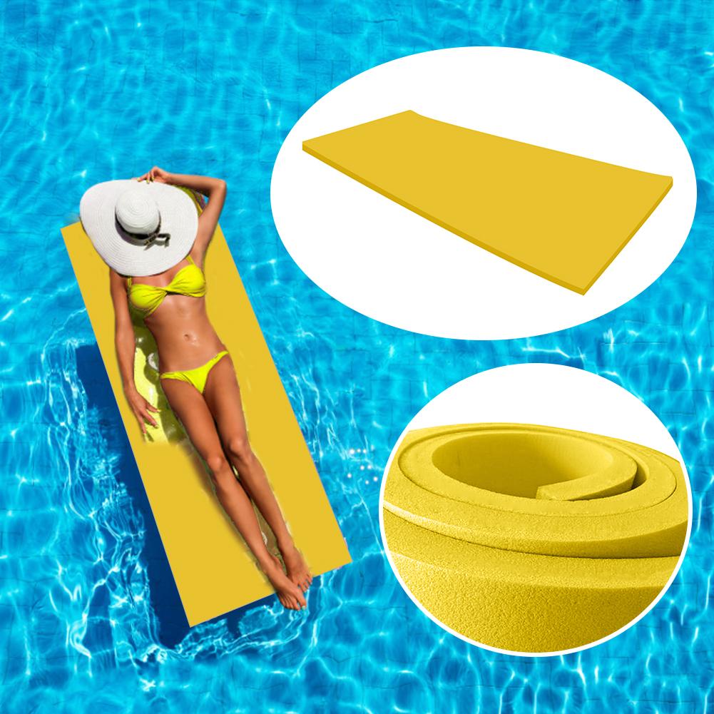 170*55cm Pool Float Water Blanket Floating Bed Water Hammock Soft Comfortable Water Float Mat Floating Sleeping Cushion Foldable