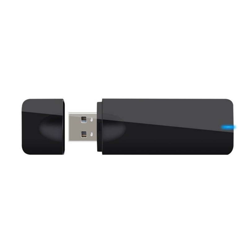 Nuovo arrivo Nero MT7612U 1200Mbps 2.4 Ghz/5 Ghz doppio gruppo musicale WiFi USB Dongle wifi modem