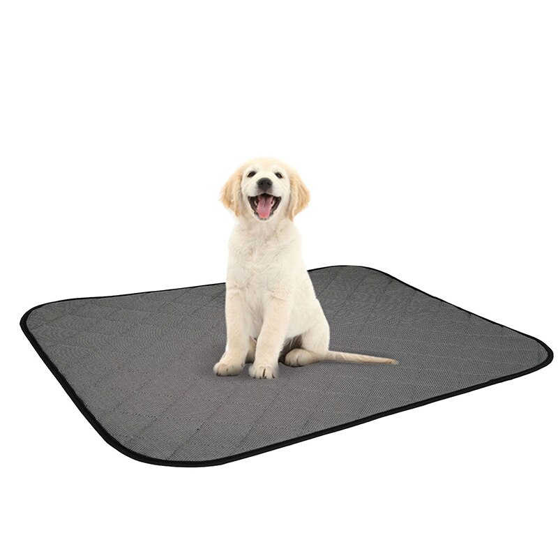 Almohadilla absorbente de orina para mascotas, alfombrilla impermeable y reutilizable para entrenamiento de perros, lavable, para pañales, ideal para viajes: 100x68cm
