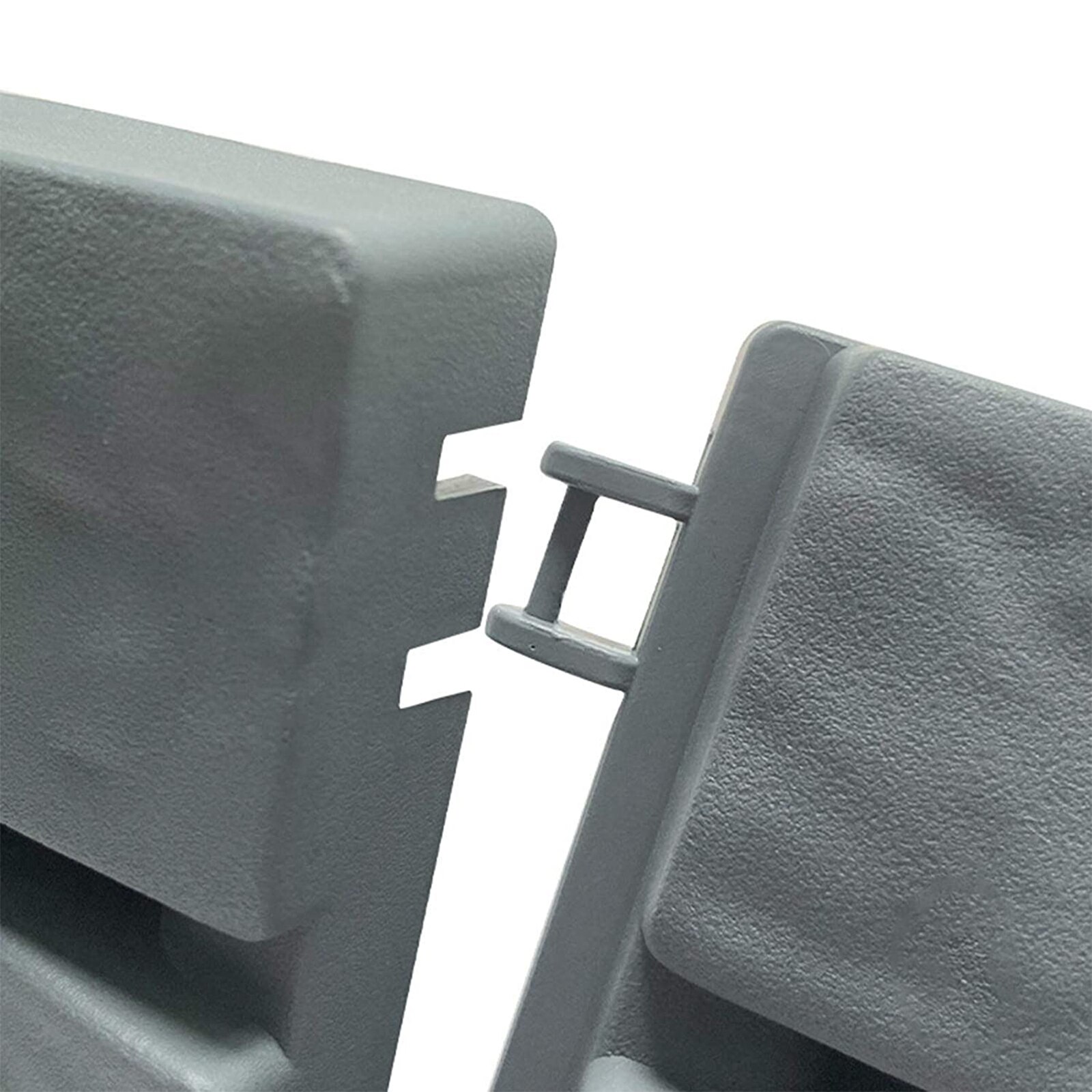 4Pcs Garden Border Imitation Brick Effect Detachable Splicing Fencing Outdoor Decoration