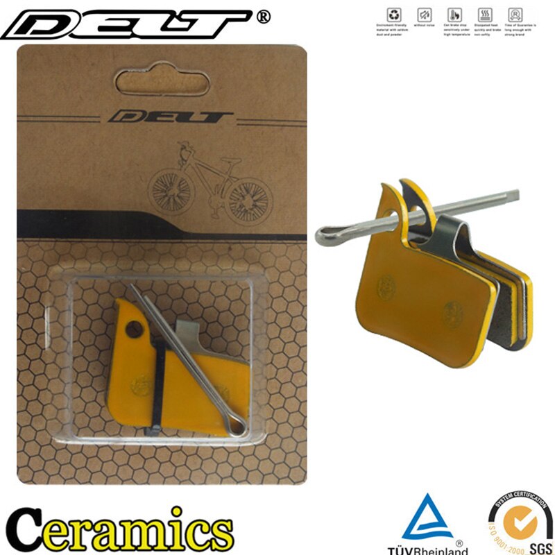4 Pair（8pcs）Ceramics Mountain E-BIKE Bicycle Disc Brake Pads For SRAM AVID Rival 22 S700 B1 Red 22 Force 22 CX Accessories