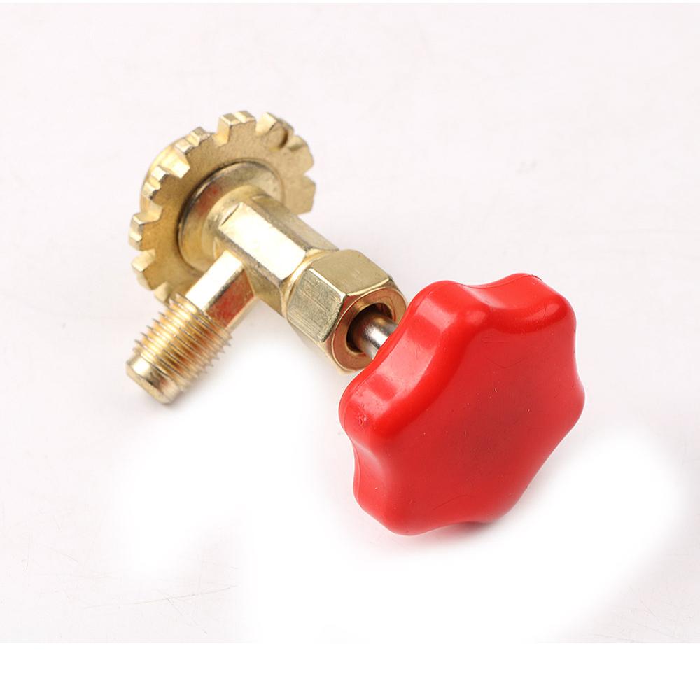 1PC Nützliche Auto AC Können klopfen Ventil Flasche Öffner Für M14/1/4 "SAE Auto R134a Klimaanlage #280003