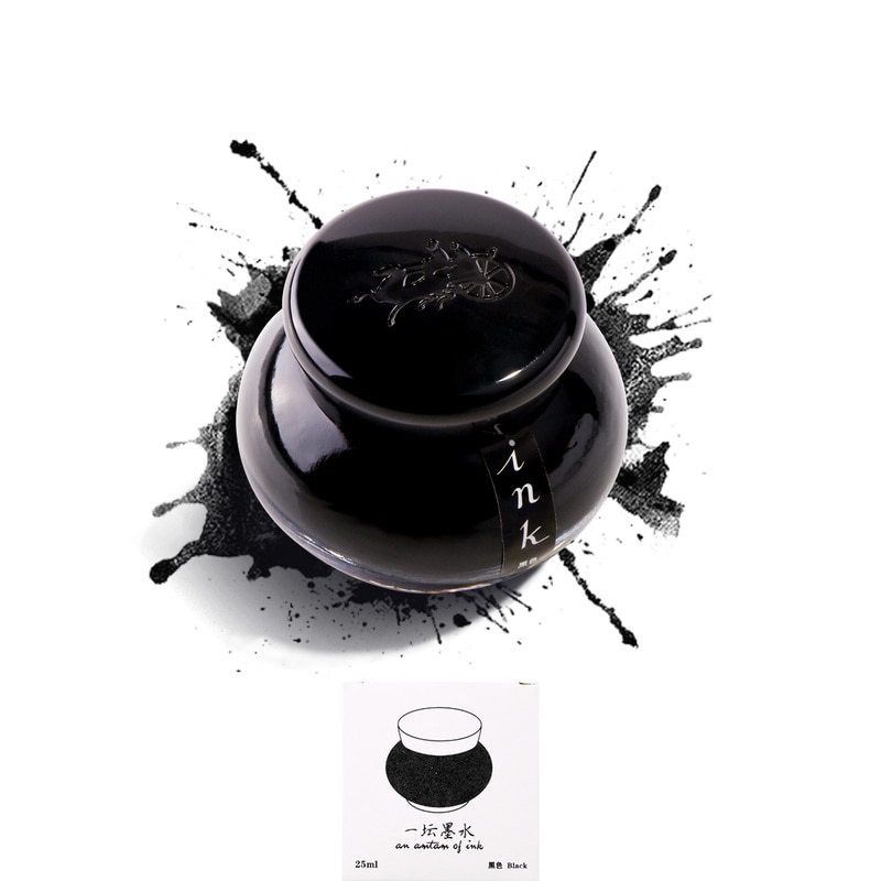 JINHAO 25ML Smooth Writing Fountain Pen Ink Glass Bottle Student School Office Supplies Writing assignment