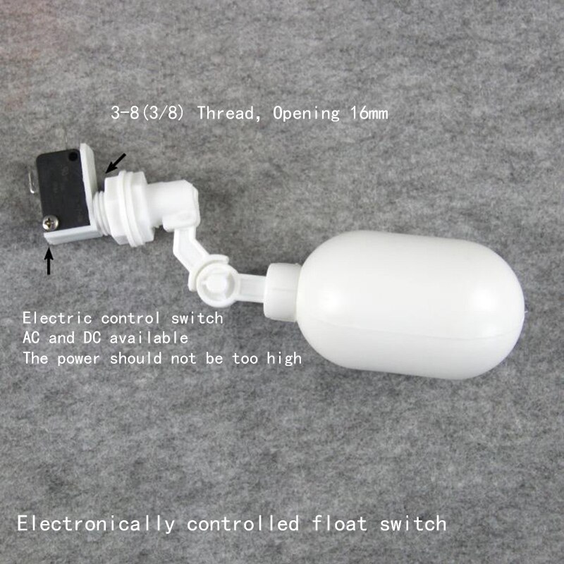 Electric float switch liquid level induction switch pure water machine control switch water level control switch controller 1Pcs: Default Title