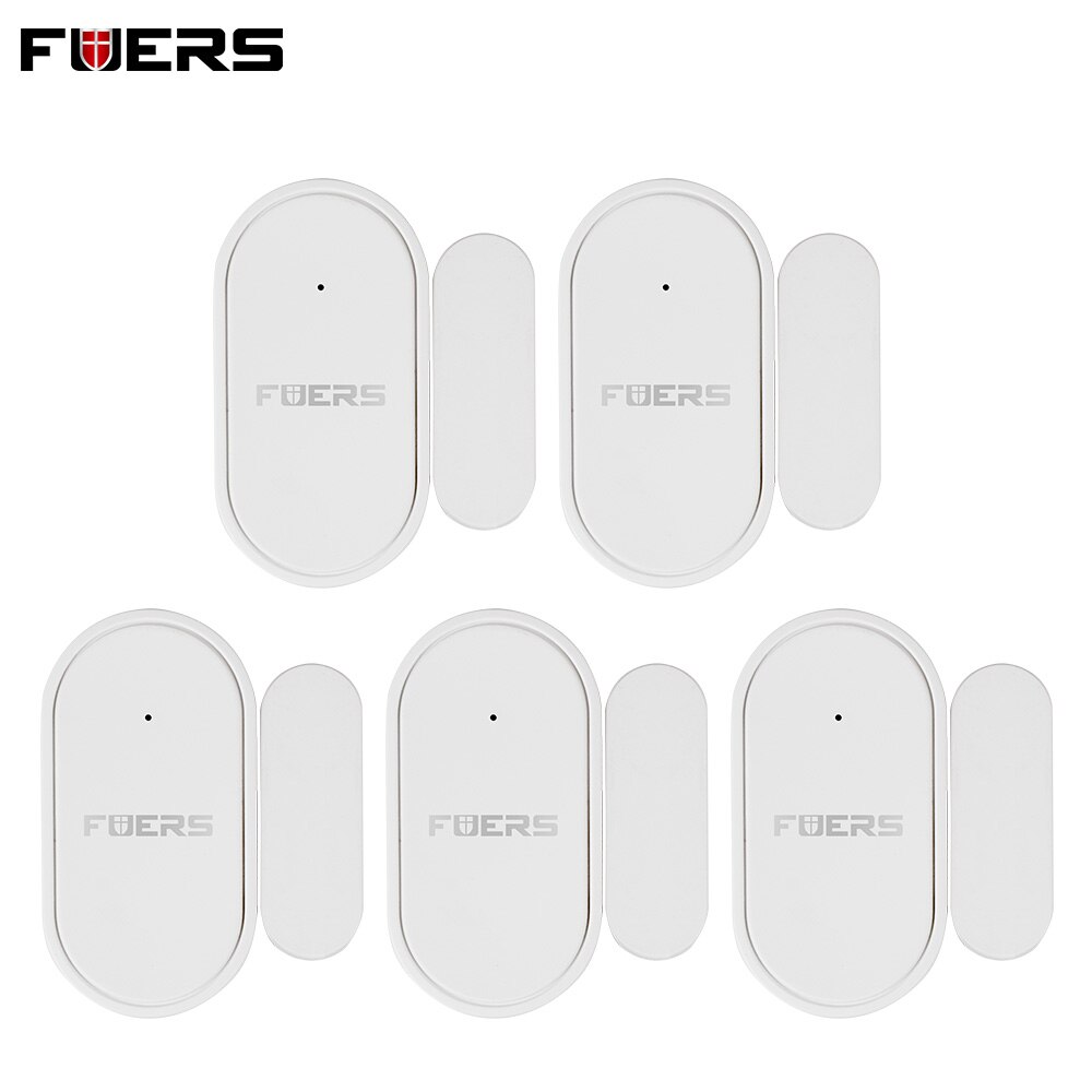 Fuers 433mhz Wireless Alarm Door Sensor Mini Door Sensor Open Close Detector Magnetic Switch For G95 G34 G60 Alarm System: Blue