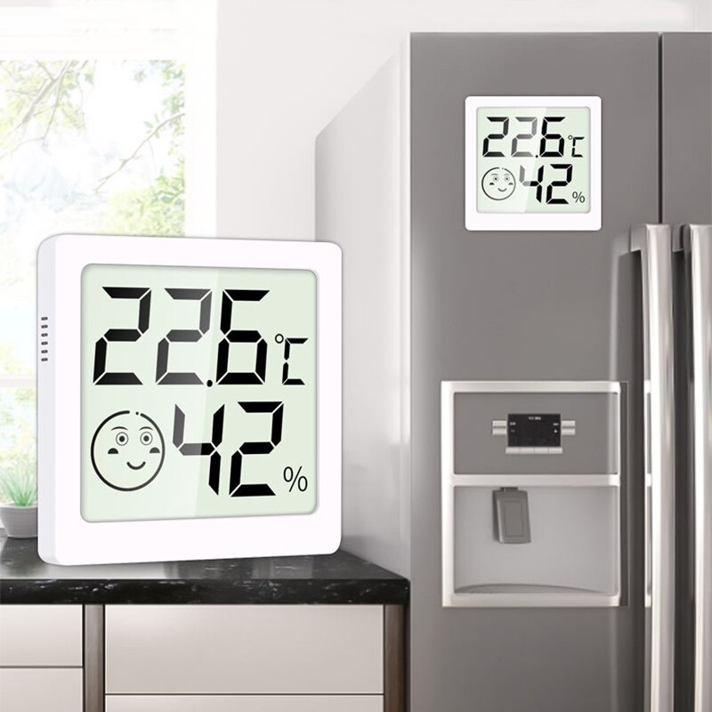 Lx8101 Hygrothermograaf Hoge Precisie Indoor Elektronische Thermometer Digitaal Display Meet Temperatuurvochtigheid 1Pc