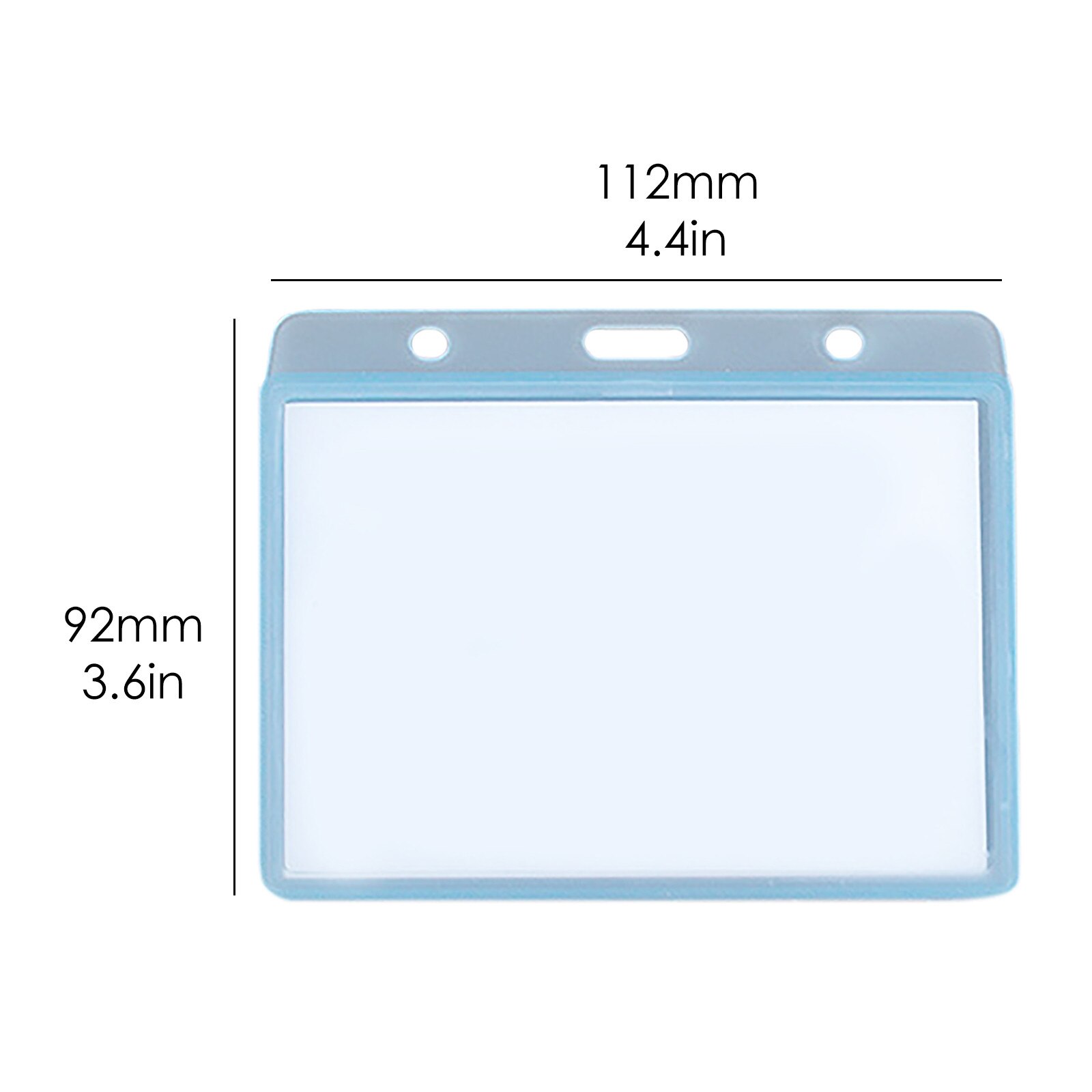 4x3 Inch Health Card Vaccine Card Protective Case Waterproof Pvc Soft Card Case 1/5/10 Pcs Card Protector Storage Boxes