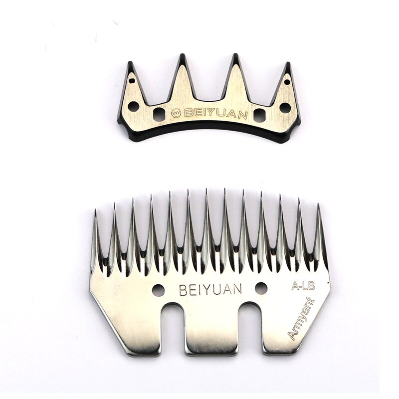 BEIYUAN Sheep/Goats Shears Convex Comb Cutter Shearing Clipper 13 Tooth Blade For Sheep Clipper Shears Scissorsd30: WHITE