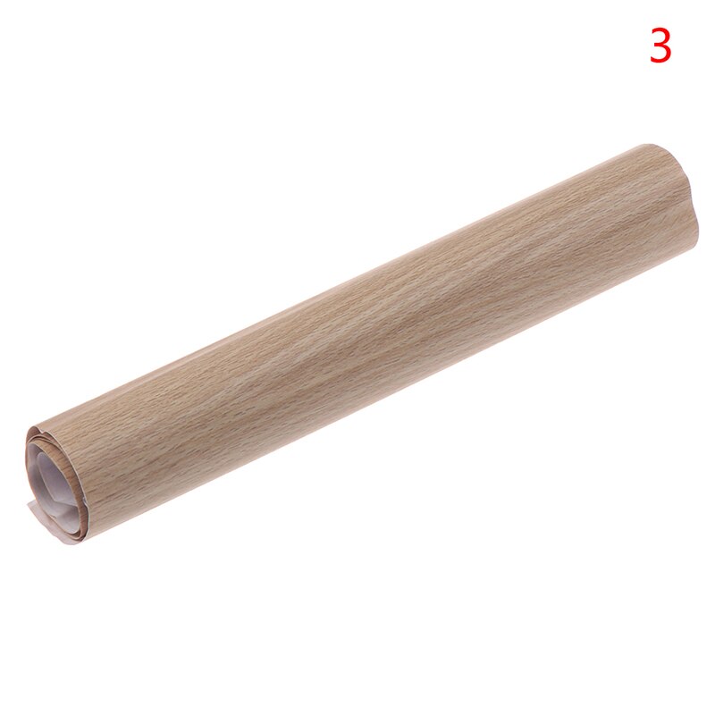 1Pc 45*20Cm Waterdicht Hout Behang Roll Zelfklevende Contact Papier Deuren Kast Desktop Moderne Meubilair Decoratieve: 3
